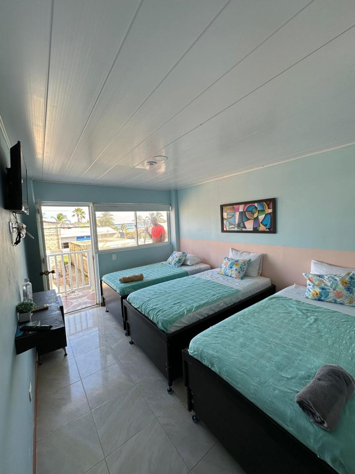 Victoria'S Gennie Bay Village Hostal San Andrés Dış mekan fotoğraf