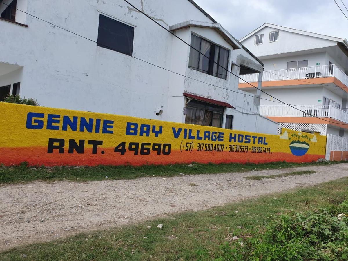 Victoria'S Gennie Bay Village Hostal San Andrés Dış mekan fotoğraf